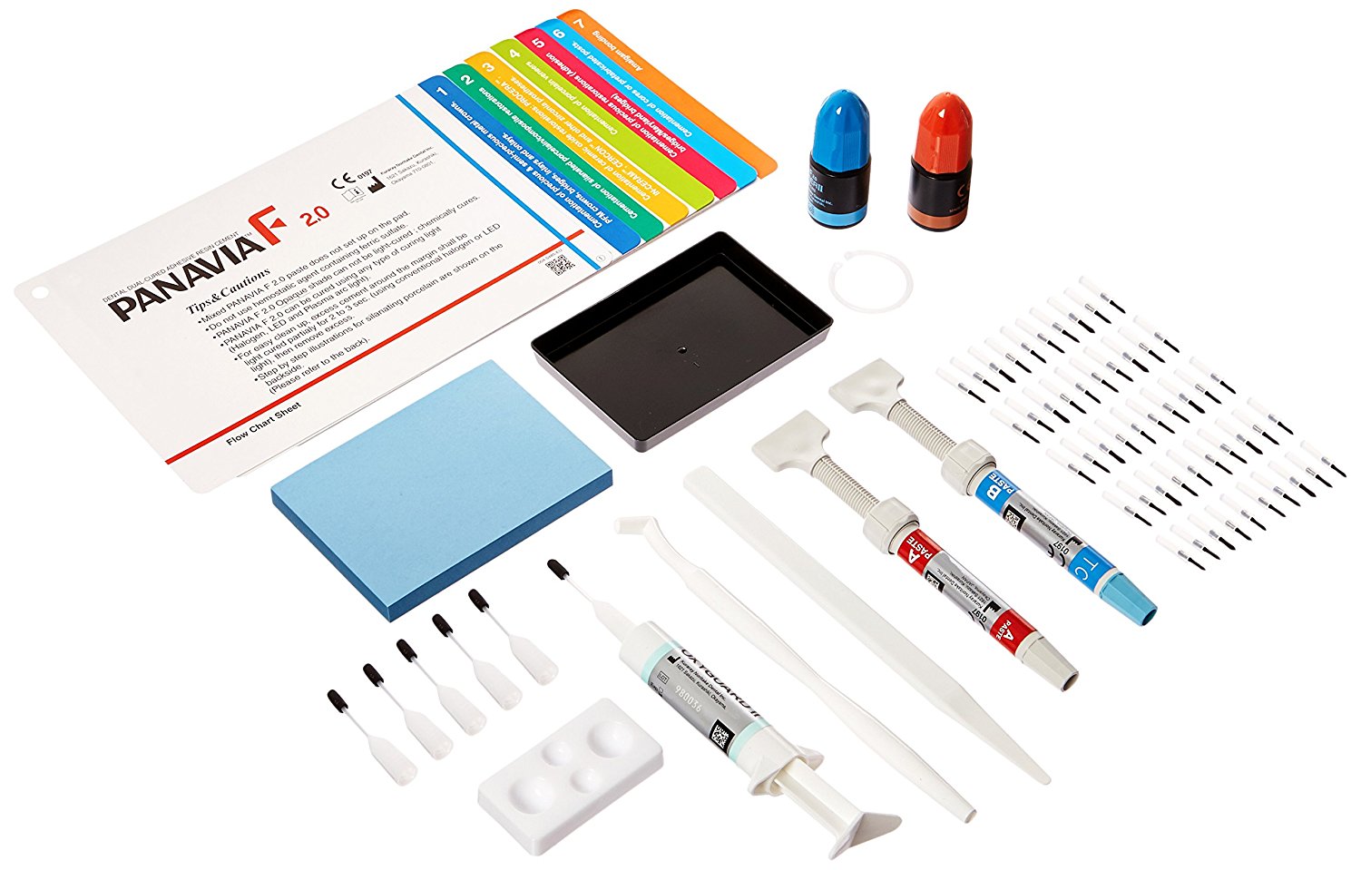 Kuraray 480KA Panavia F 2.0 Dual Cure Resin Cement Intro Kit Tooth Color Kuraray 480KA Panavia F 2.0 Dual Cure Resin Cement Intro Kit Tooth Color